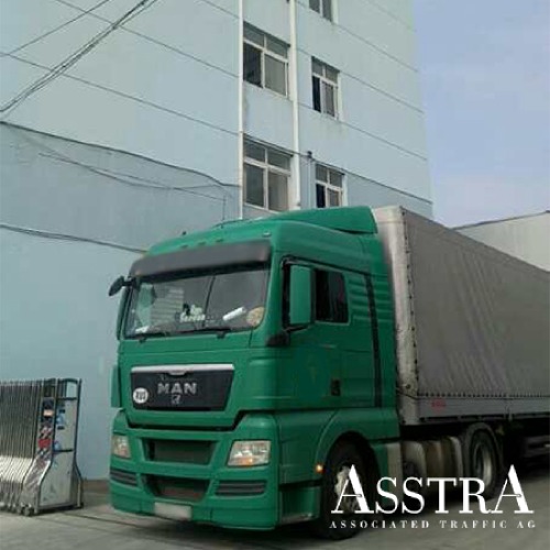 Straßengütertransport aus China