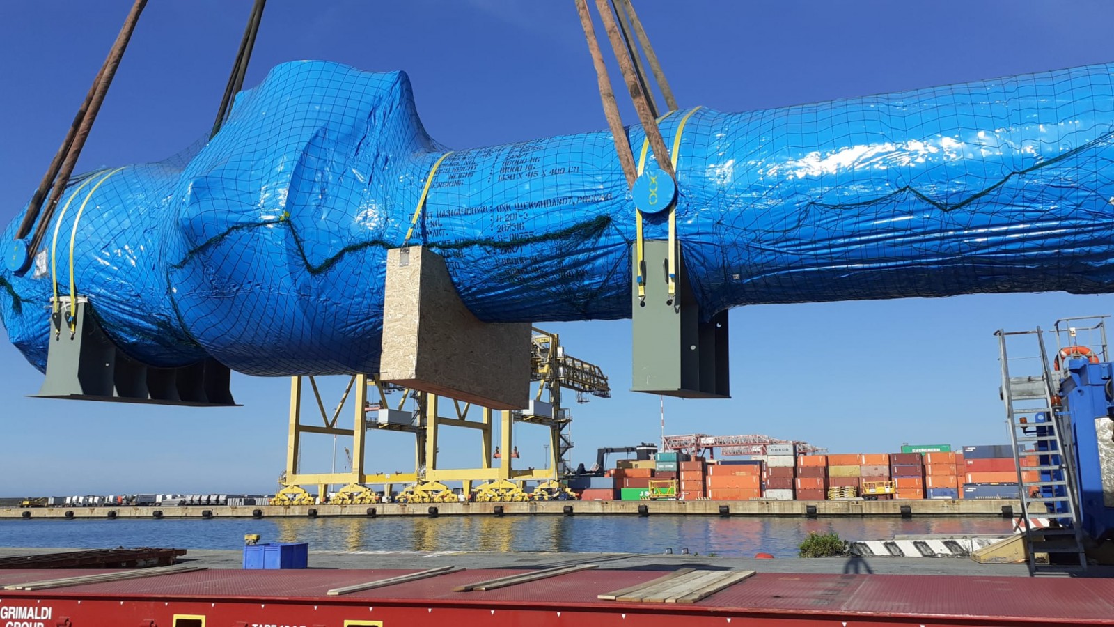 Multimodaler Transport der Ausrüstung 