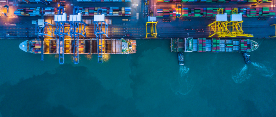 Turbulenter Zeitraum für den Seetransport