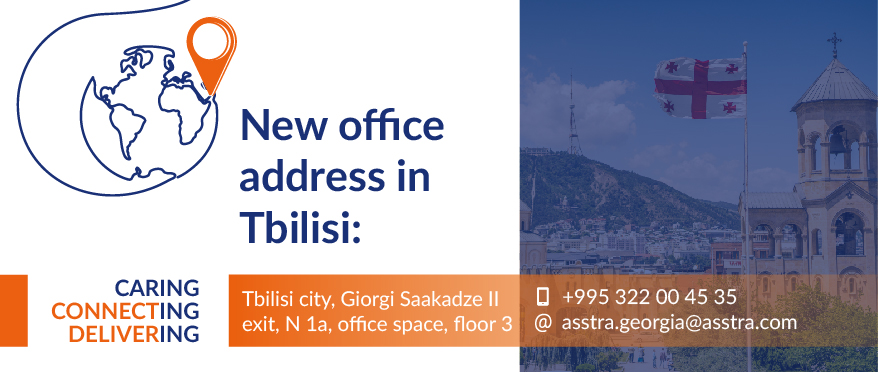 Pressemitteilung zum Umzug des Büros in Tbilisi